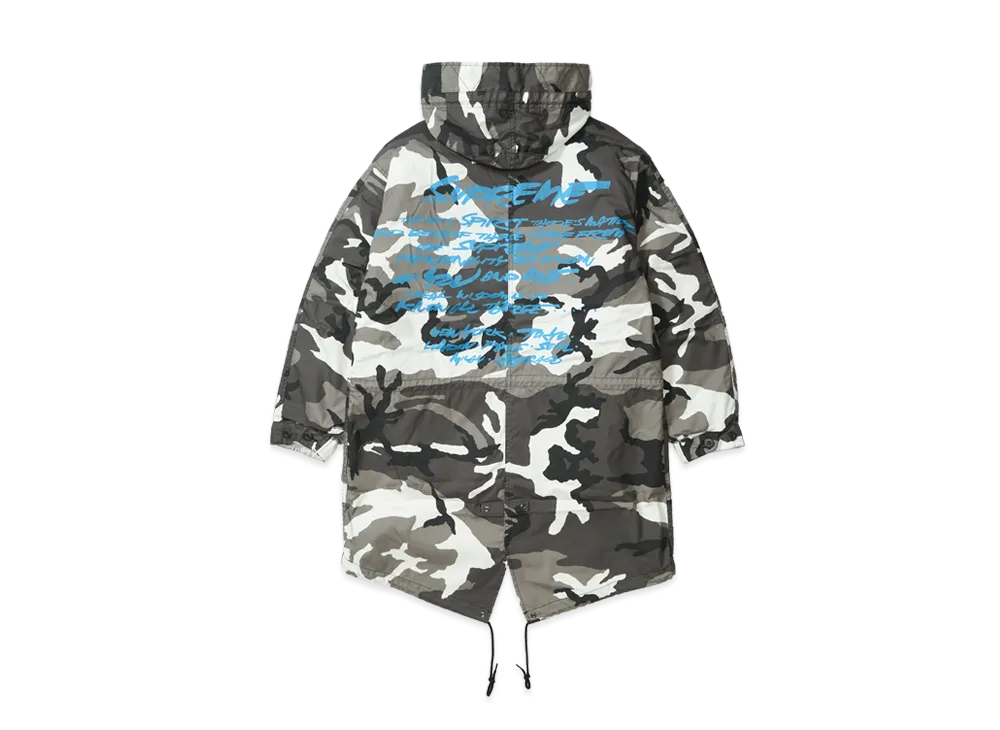 Supreme Futura Fishtail Parka "Snow Camo"