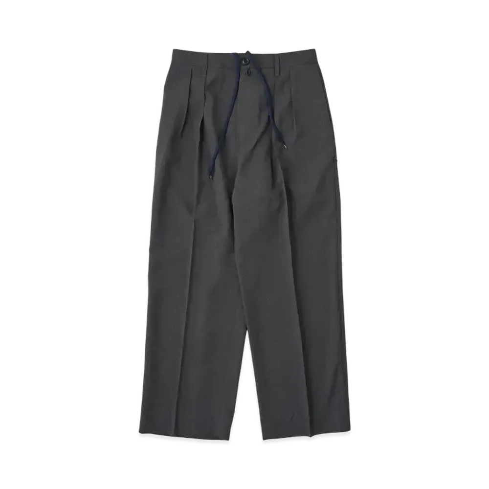 SEDAN ALL-PURPOSE Ventilation Wide Slacks "Charcoal"