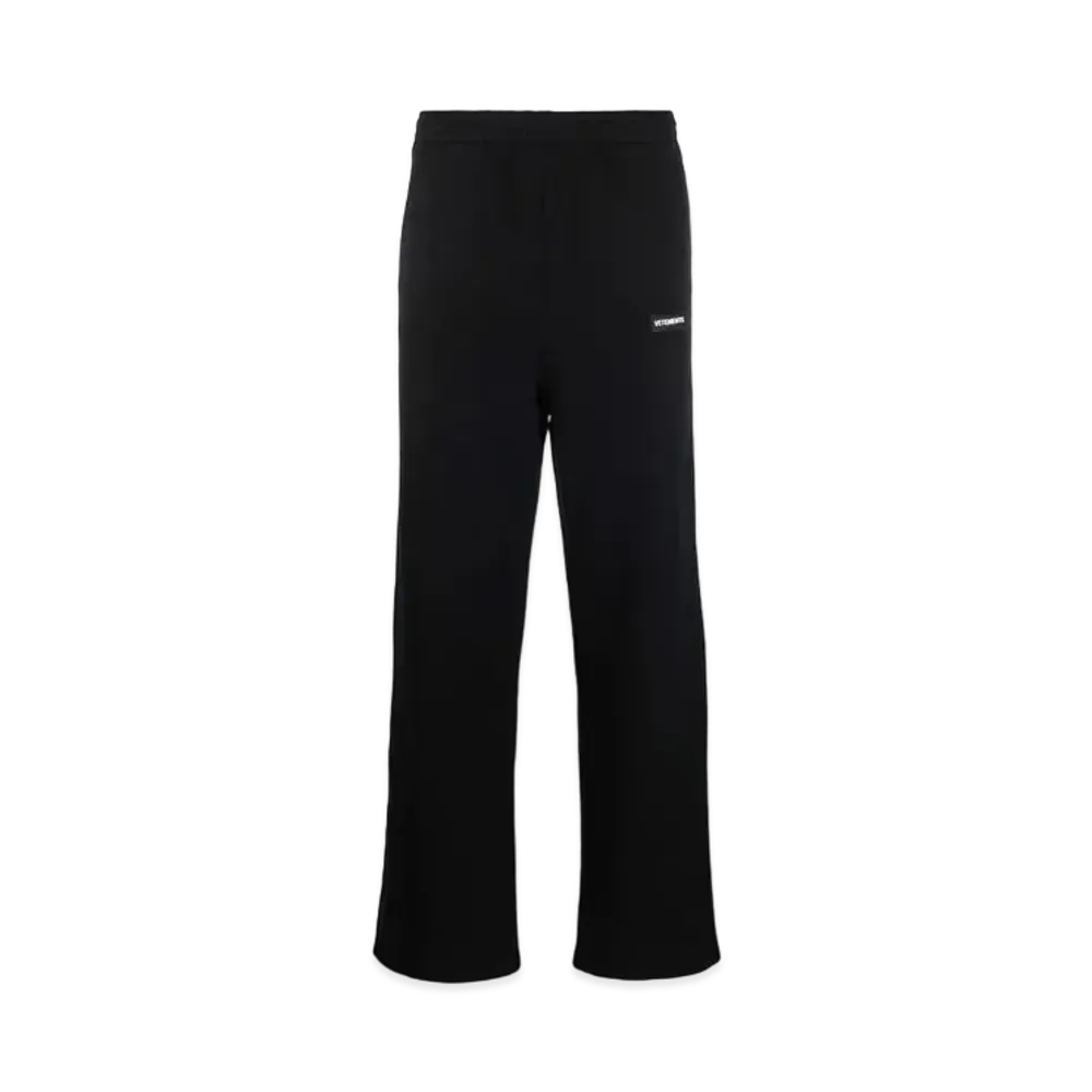 VETEMENTS Straight Track Pants "Black"