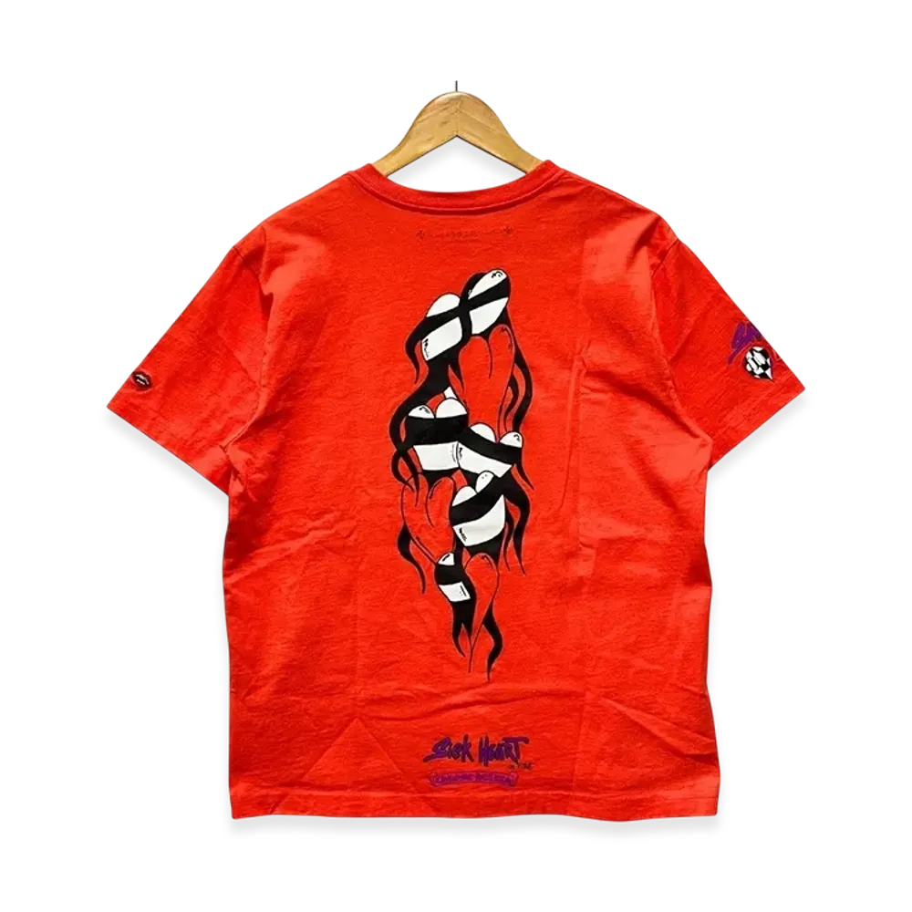 Chrome Hearts Matty Boy Sadistic Lipstick Tee "Red"
