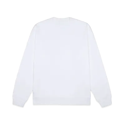 ECOCYCLE® ECOCYCLE CREWNECK "OPTIC WHITE"