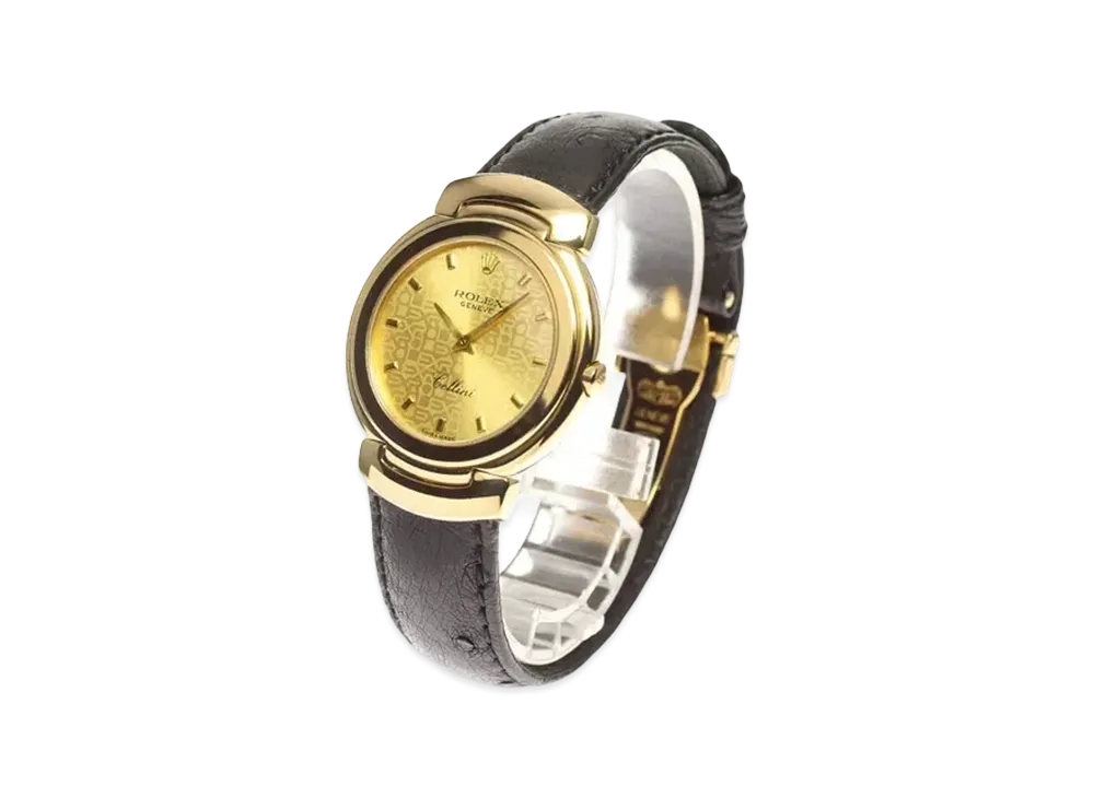 ロレックス チェリーニ ゴールド文字盤 6622