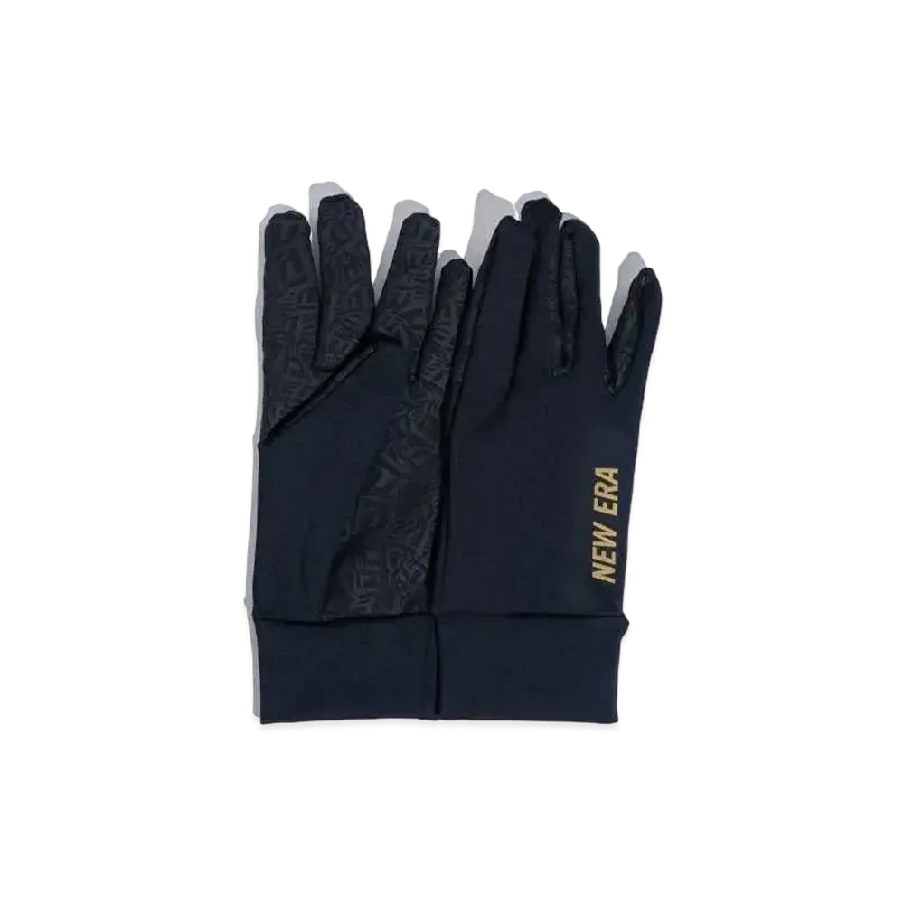 NEW ERA Fleece Warmer Glove "Black/Reflective Gold"