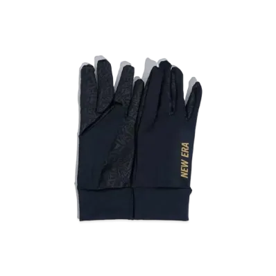 NEW ERA Fleece Warmer Glove "Black/Reflective Gold"