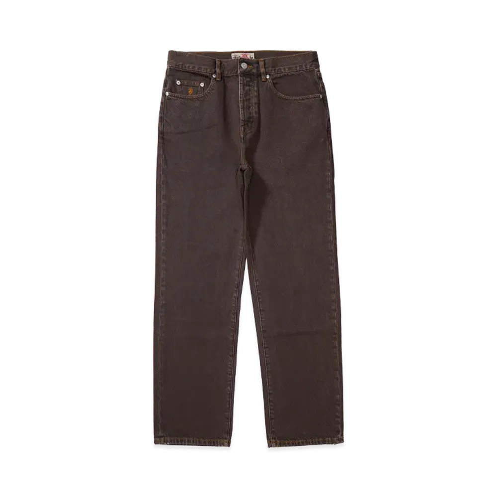 Stussy New Classic Jean Denim "Resin Wash Brown"