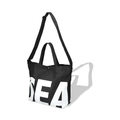 WIND AND SEA SEA Shoulder Tote Bag "Black"