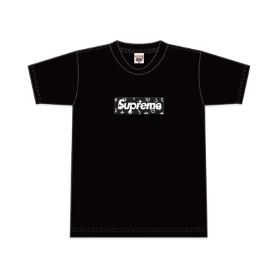 Supreme Vuitton Box Logo Tee "Black"