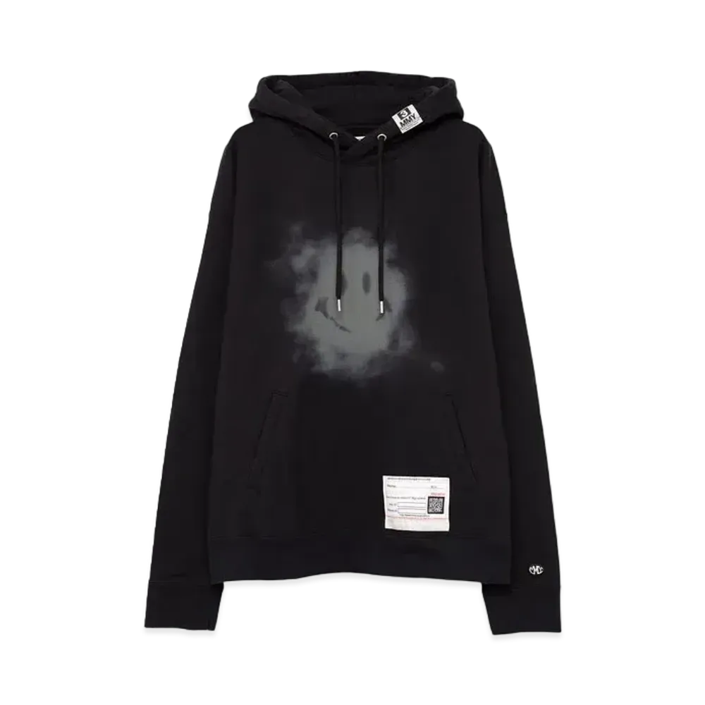 Maison MIHARA YASUHIRO Smily Face Printed Hoodie "Black"
