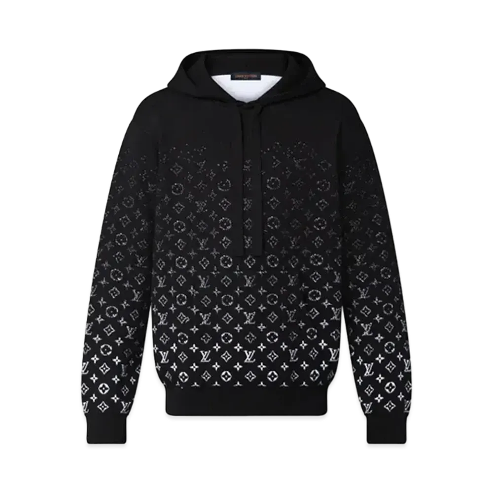 Louis Vuitton Monogram Gradient Hoodie "Black"