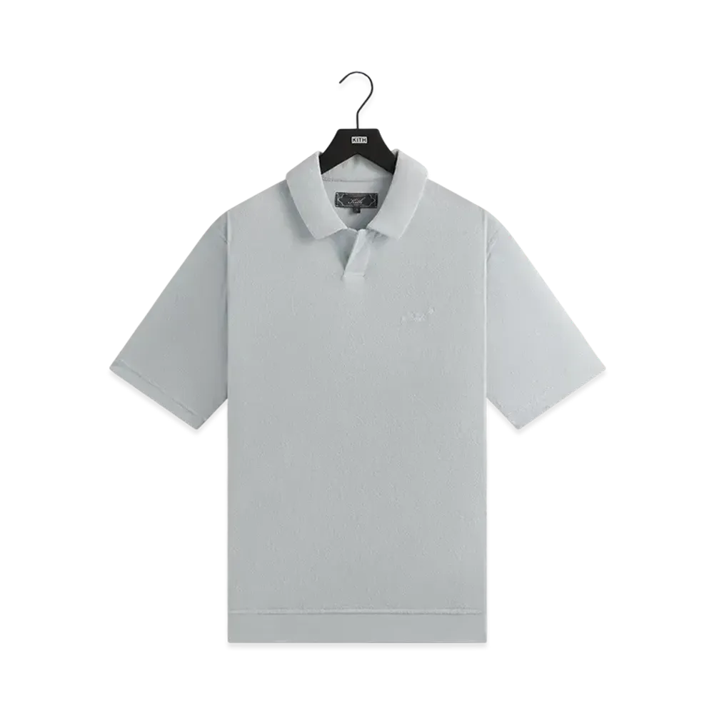 Kith Plush Terry Leo Polo "Light Indigo"