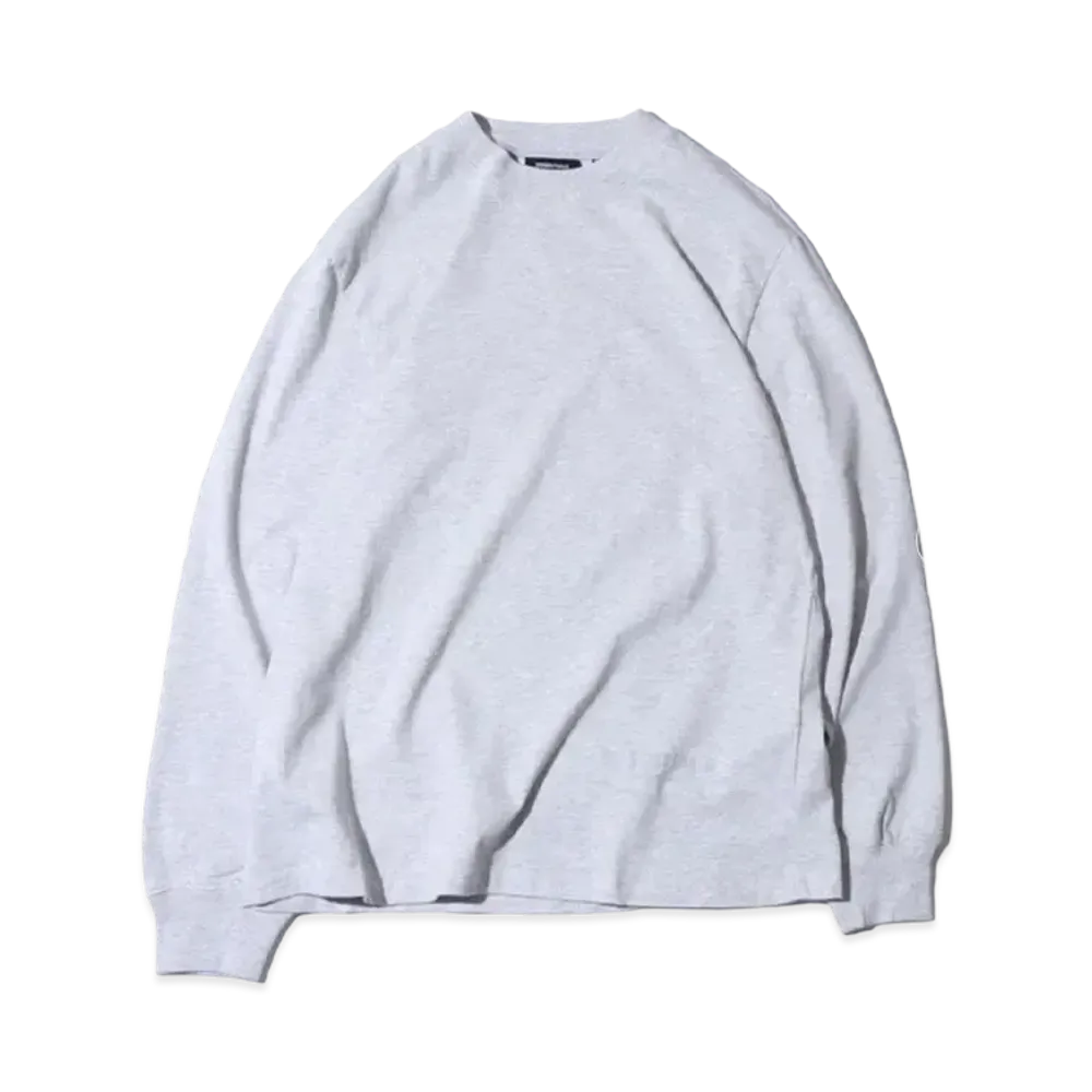 FEAR OF GOD ESSENTIALS RLCT Logo LS Tee "Heather Gray"
