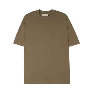 FEAR OF GOD ESSENTIALS SS Tee (Felt Logo) "Wood"