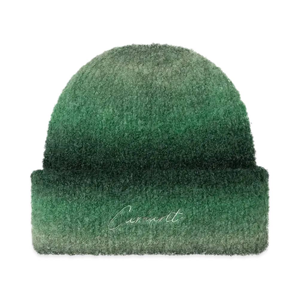 Carhartt WIP Tony Beanie "Tony Stripe Jacquard, Dark Fir/Pale Olive"