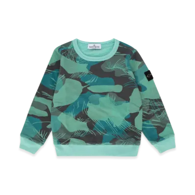 Stone Island Kids Felpa "Emerald"