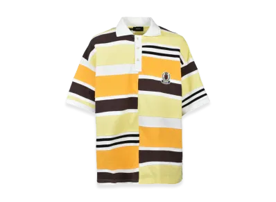 BREATH Emblem Logo Crazy Border Polo Shirt "Yellow"