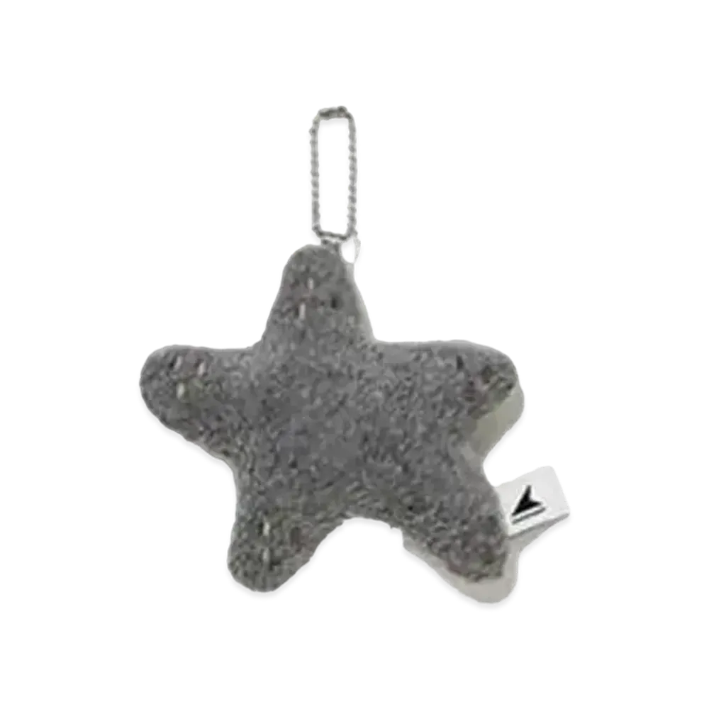 DESCENDANT x Ron Herman Plush Key Holder Starfish "Gray"