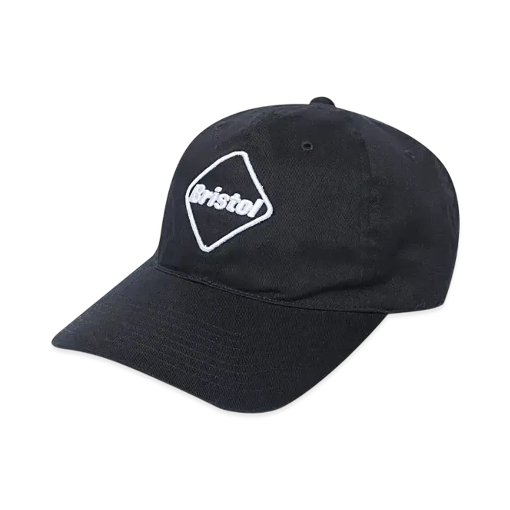 F.C.Real Bristol Washed Cotton Cap "Black"