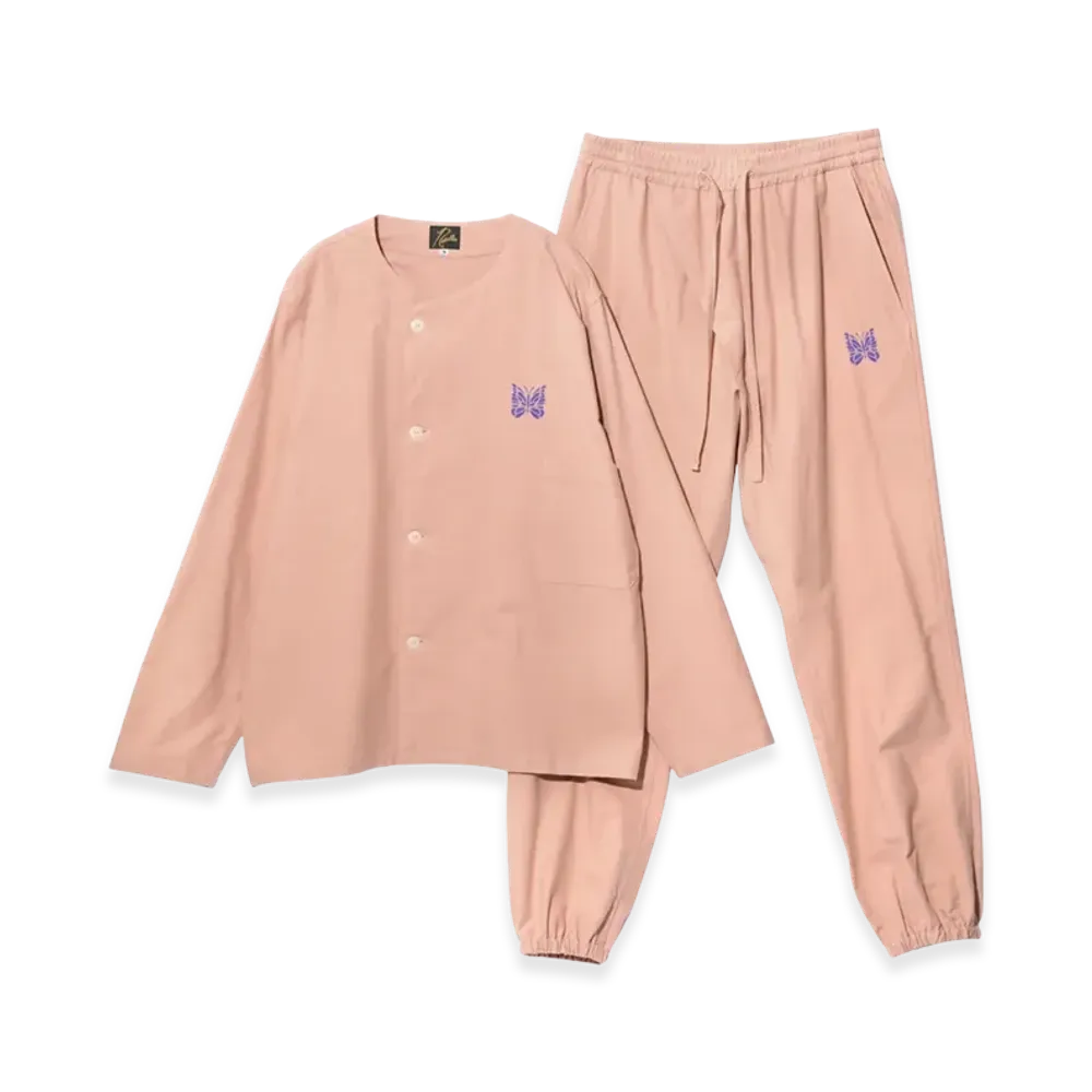 NEEDLES Pajama Set Cotton Flannel "Pink"
