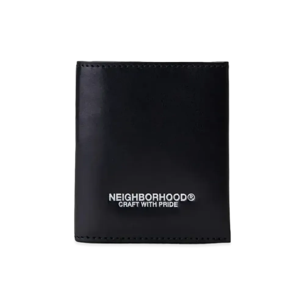 NEIGHBORHOOD Leather Micro Wallet "Black"