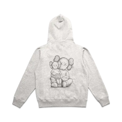 KAWS HOLIDAY CHANGBAI MOUNTAIN ZIP UP JACKET "Grey"