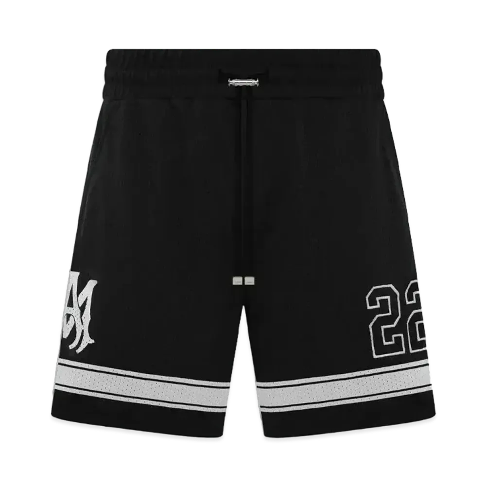 AMIRI Mesh Football Short "Black"