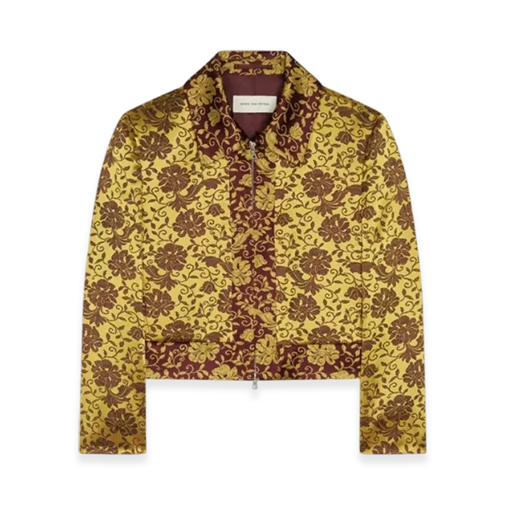 DRIES VAN NOTEN Women's Jacquard Jacket "Ocra"