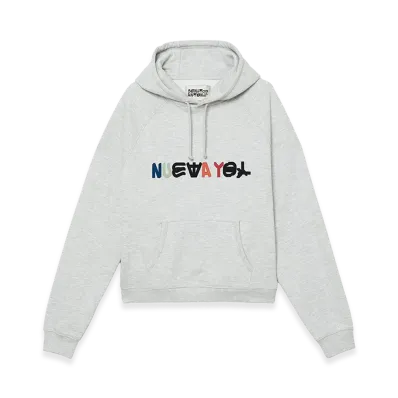ZARA x Bad Bunny Benito Antonio Patch Hoodie "Grey Marl"