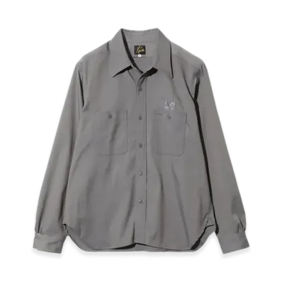 NEEDLES Work Shirt - Cavalry Twill "Gray"