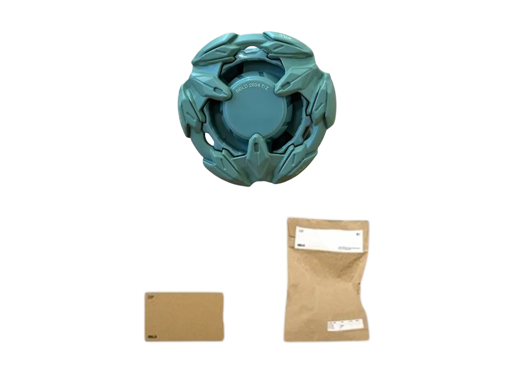 TAKARA TOMY "BEYBLADE X" KTLC4-80HN GREEN-BBLD & LAUNCHER