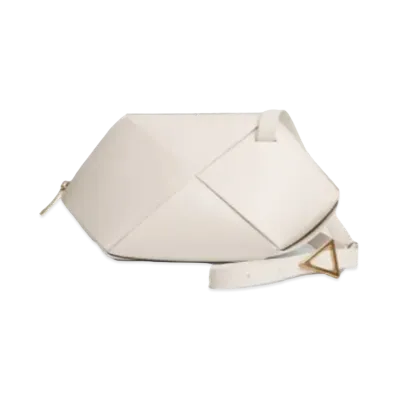 Bottega Veneta Pouch On Strap "Chalk"