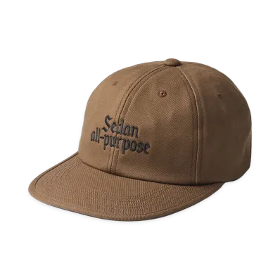 SEDAN ALL-PURPOSE Old English Logo Cap "Brown"