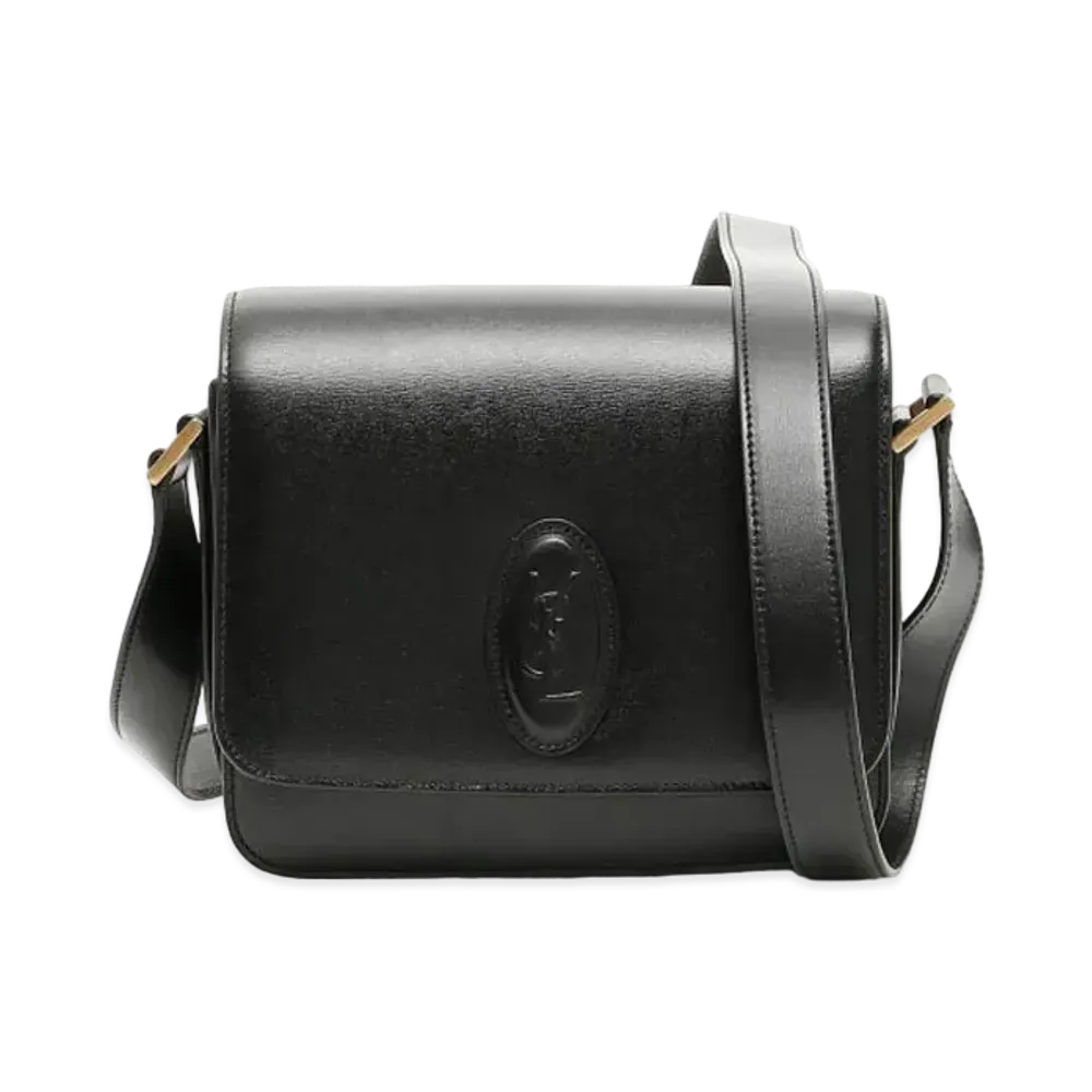 Saint Laurent LE61 Leather Shoulder Bag "Black"