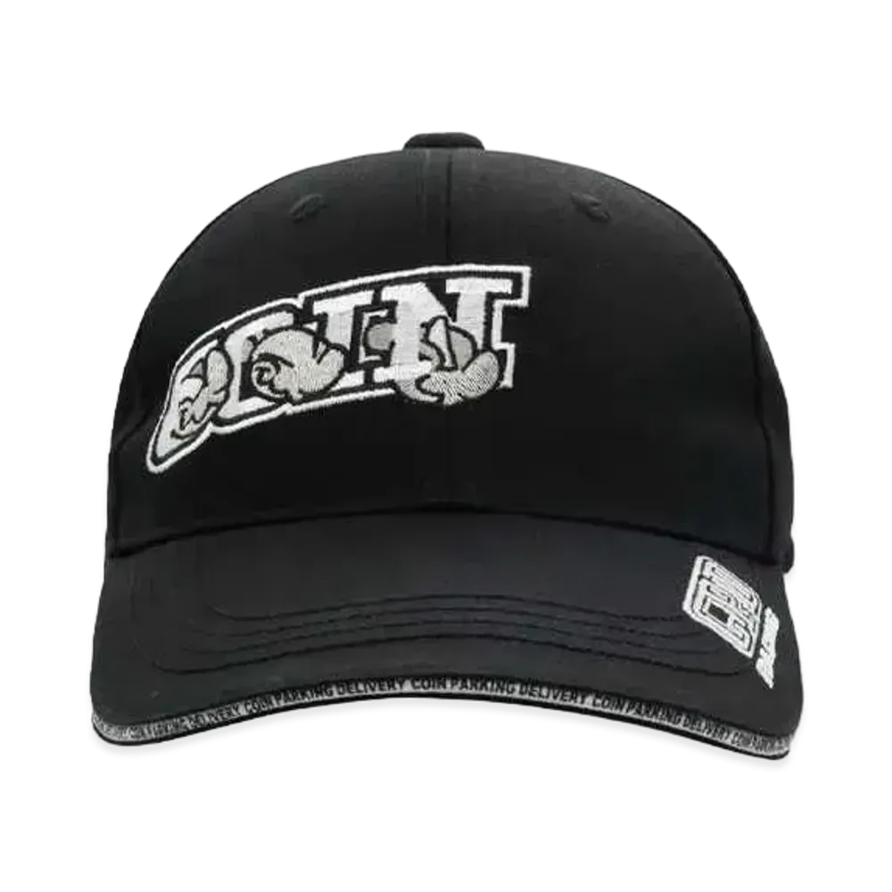 金丸ユウ x COIN PARKING DELIVERY RACING RACING CAP "BLACK"