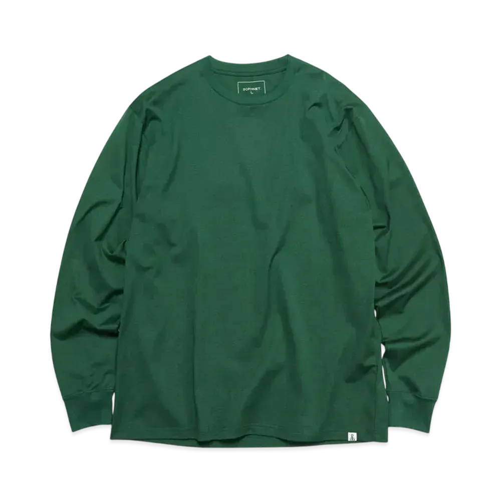 SOPHNET. Essential L/S Tee "Green"