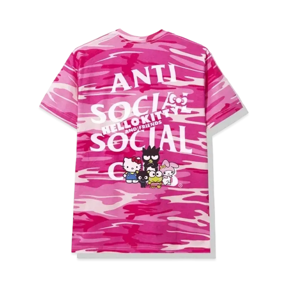 ANTI SOCIAL SOCIAL CLUB x Hello Kitty and Friends Tee "Pink" (SS20)