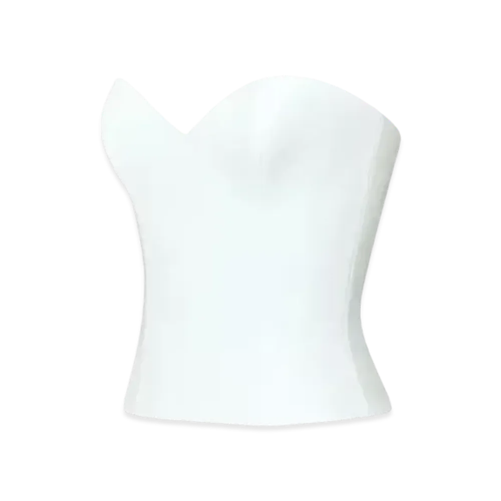 Louis Vuitton Leather Corset "Blanc"