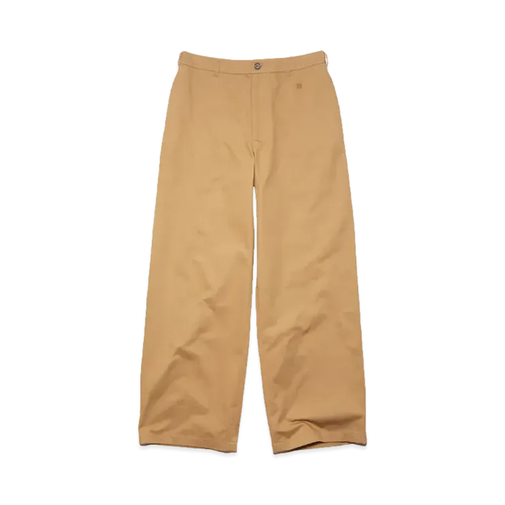 Acne Studios Twill Chino Trousers "Camel Brown"