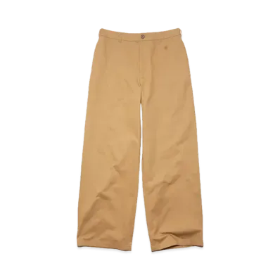 Acne Studios Twill Chino Trousers "Camel Brown"