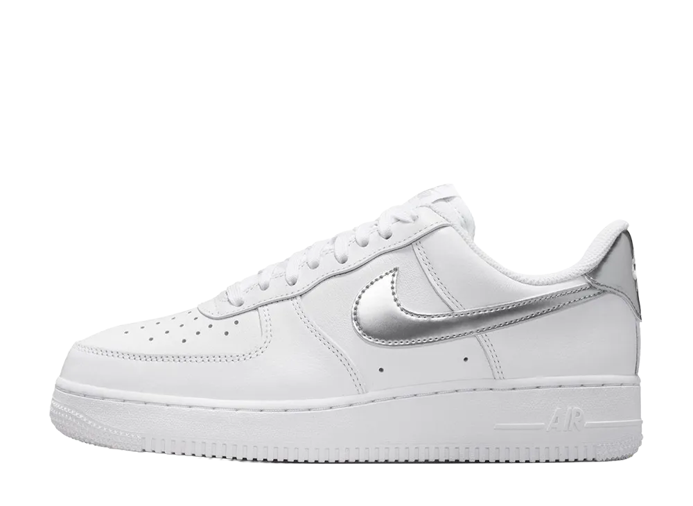 Nike Women's Air Force 1 '07 "White/Metallic Silver"