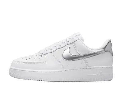 Nike Women's Air Force 1 '07 "White/Metallic Silver"
