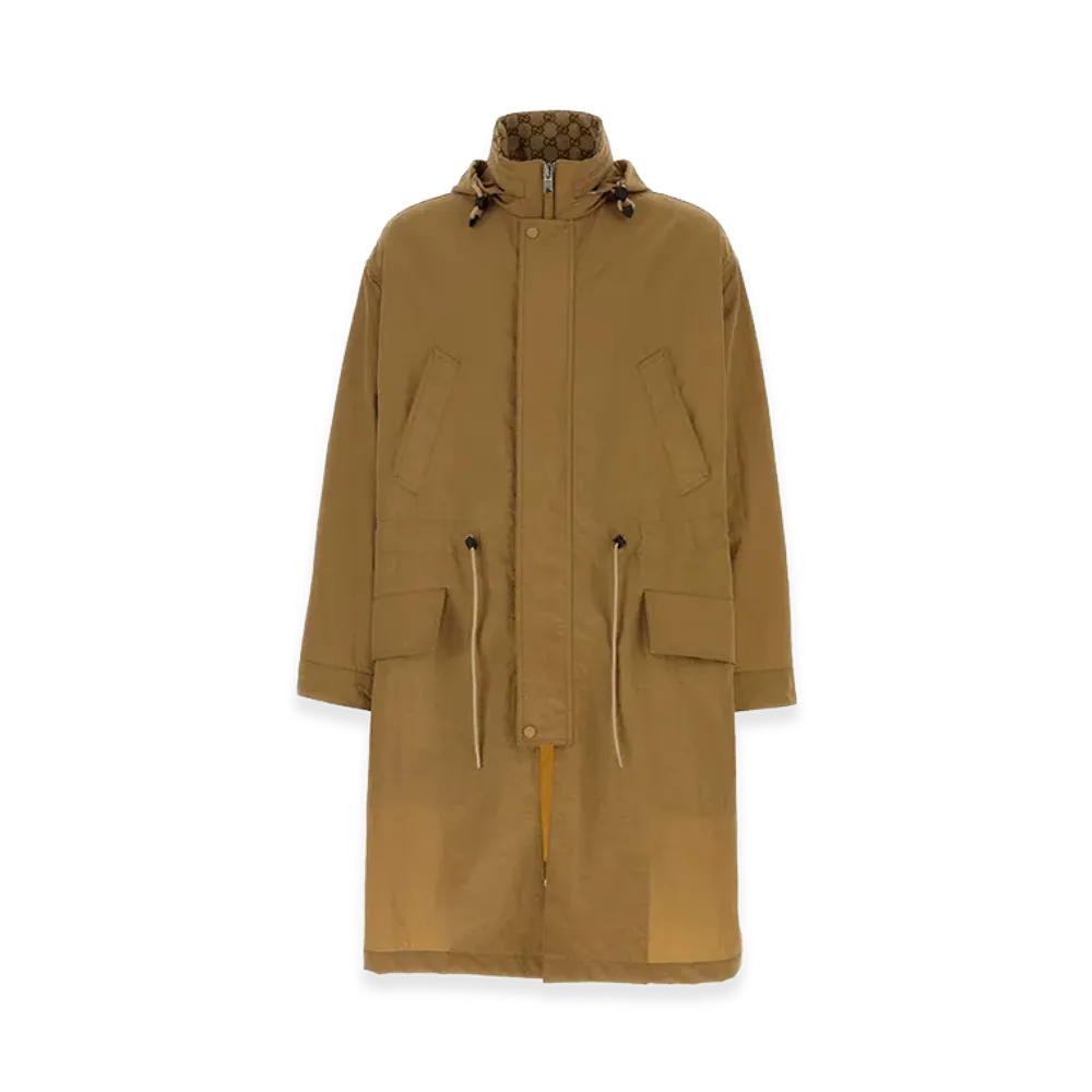 GUCCI Biscuit Nylon Jacket "Beige"