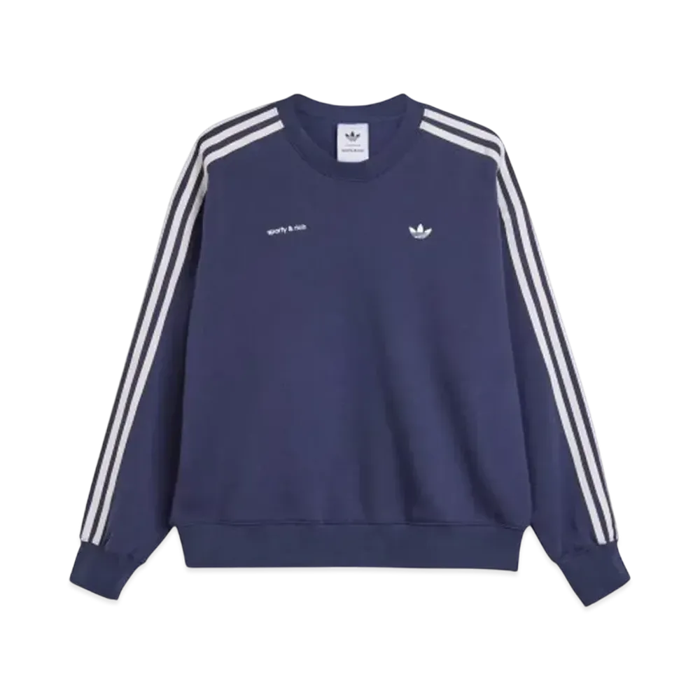 adidas x Sporty & Rich Sweatshirt "Night Navy"