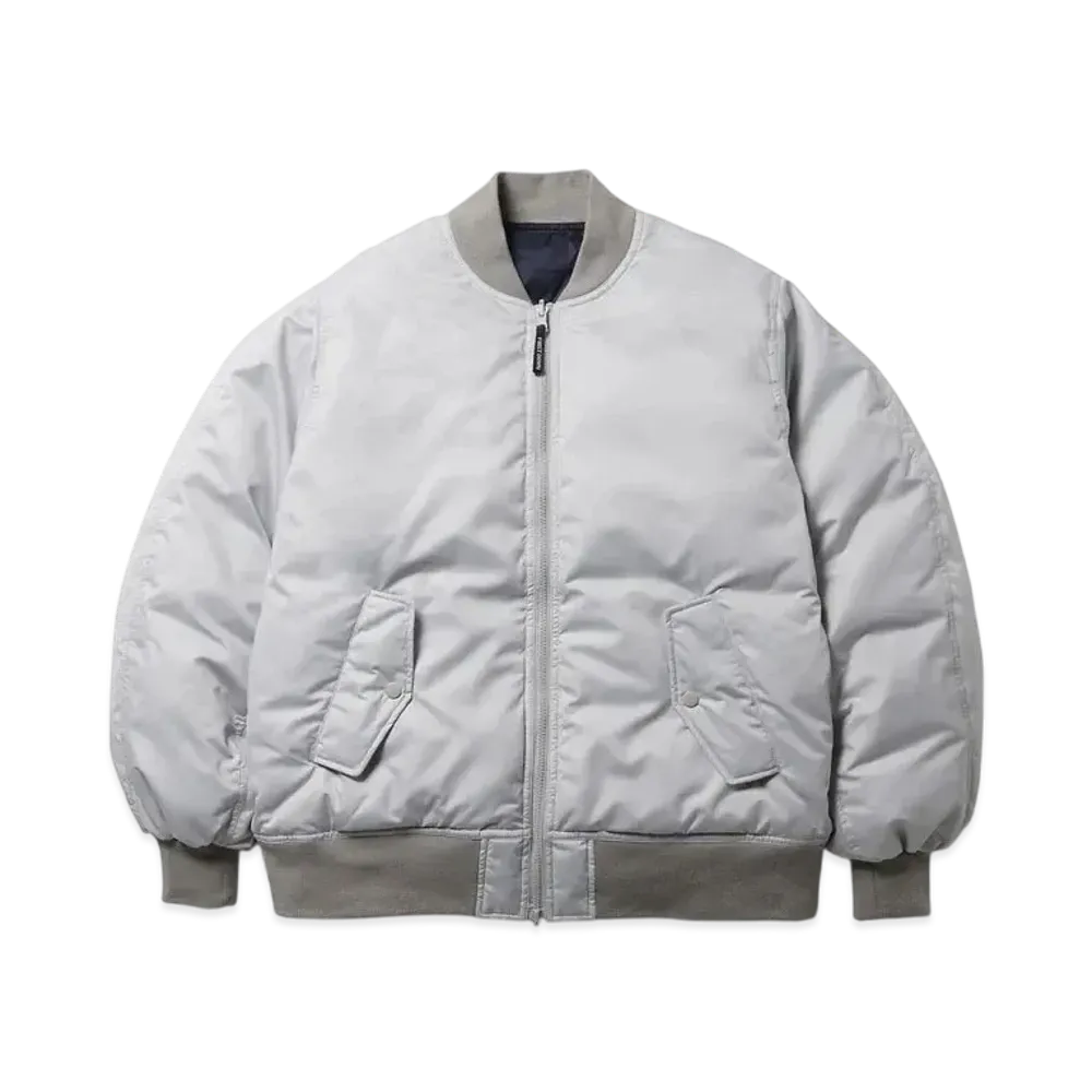 FIRST DOWN Reversible Ma-1 Down "Grey"