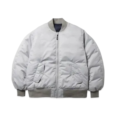 FIRST DOWN Reversible Ma-1 Down "Grey"