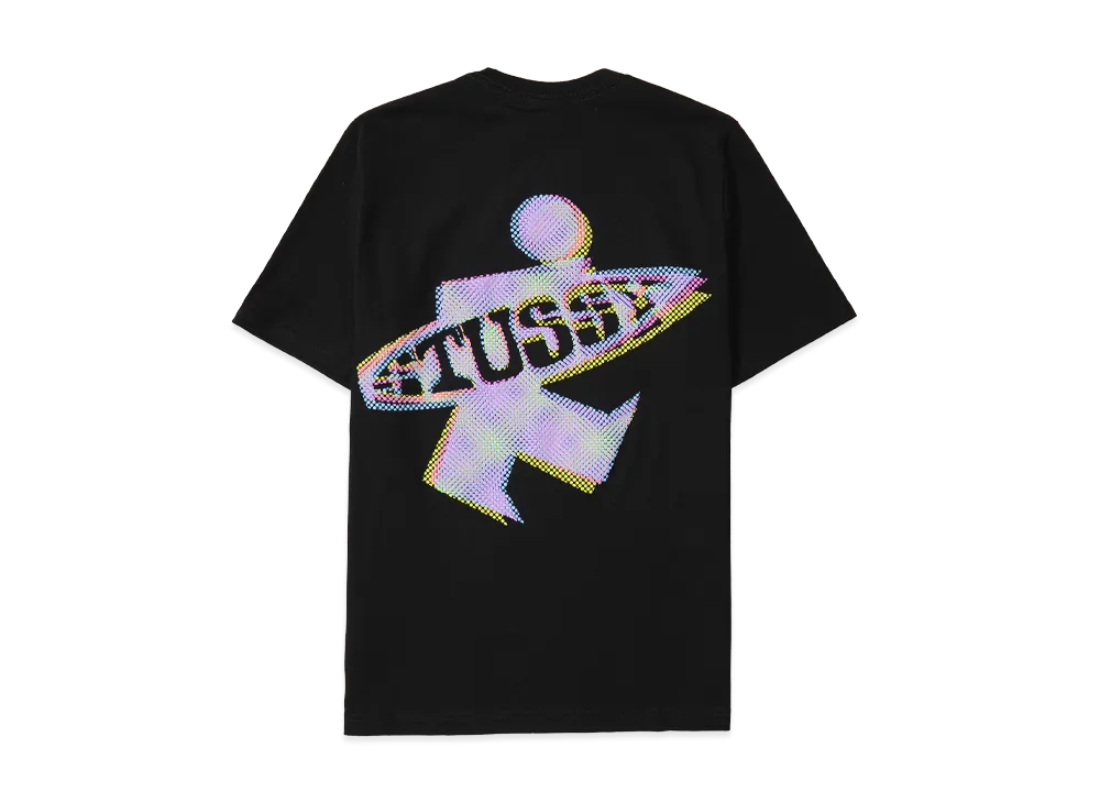 Stussy Dot Surf Puff Print Tee "Black"