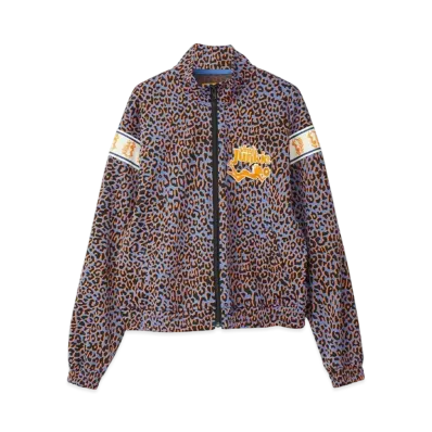 HYSTERIC GLAMOUR Vinyl Junkie Track Jacket "Blue"