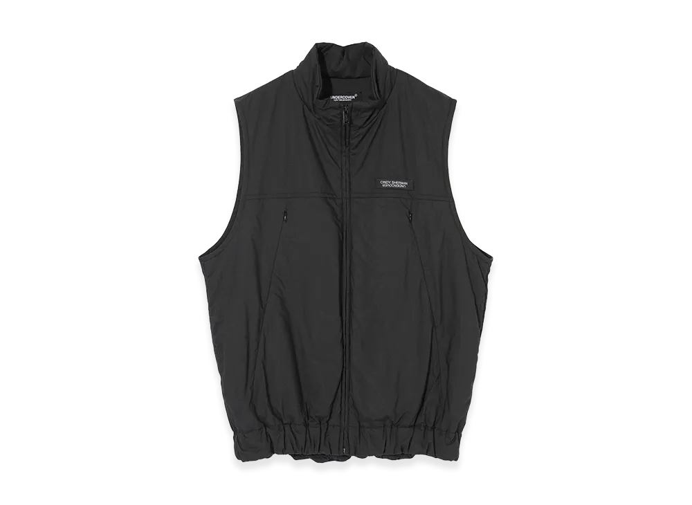 UNDERCOVER x Cindy Sherman Padded Zip-Up Vest "Black"
