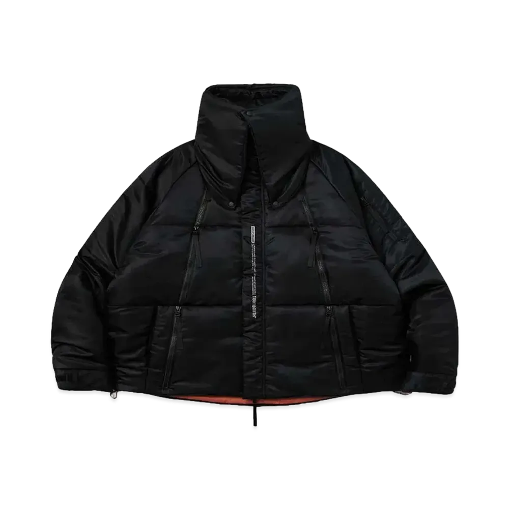 GOOPiMADE® X TIGHTBOOTH D-System Padding Monster Parka "Black/Orange"