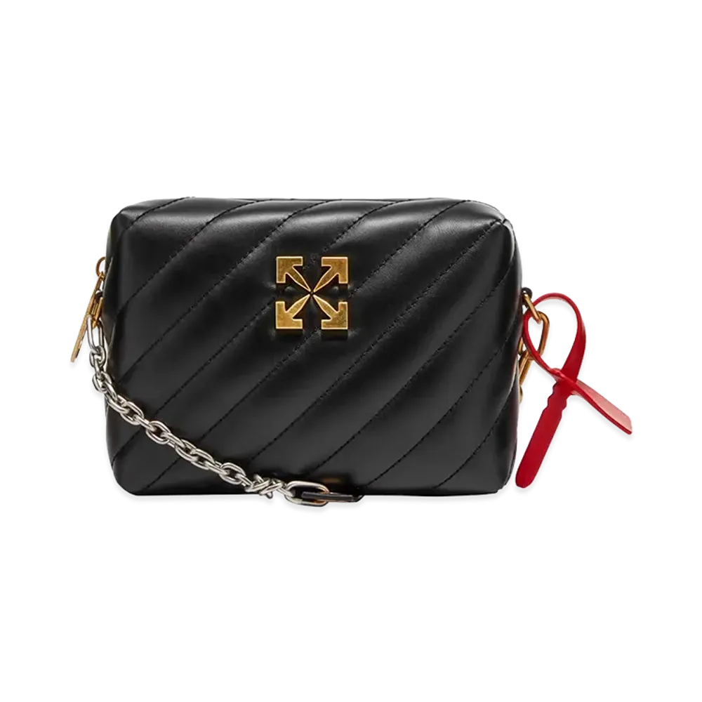 Off-White Jackhammer Camera Bag "Quilted Black"