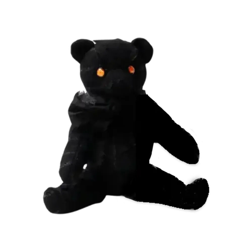 Ground Y x CHAINSAW MAN Collaborate Collection Explosion Teddy Bear "Black"